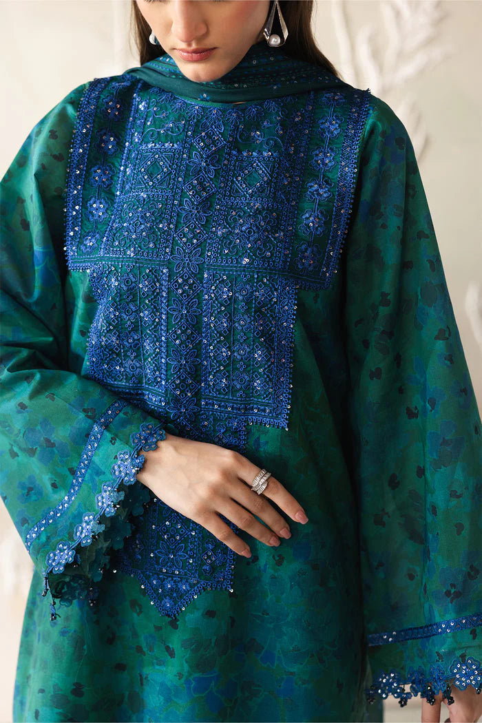 Liora Luxe Embroidered Summer Suit