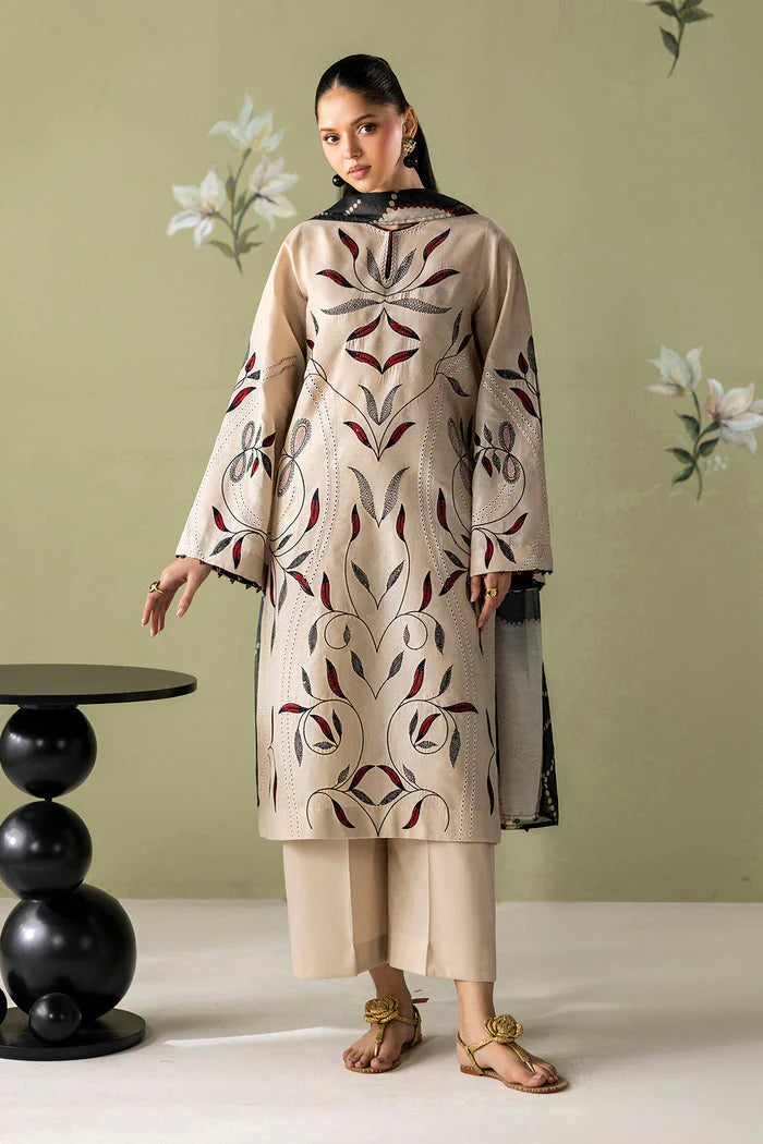 Luxury Embroidered Summer Lawn Suit