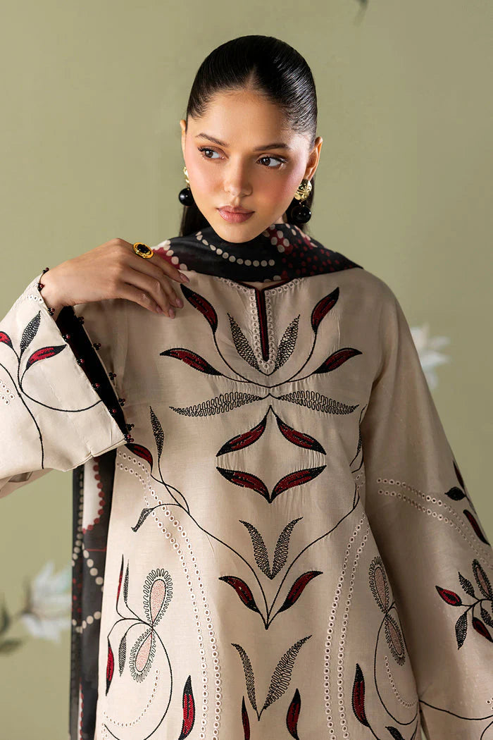 Luxury Embroidered Summer Lawn Suit