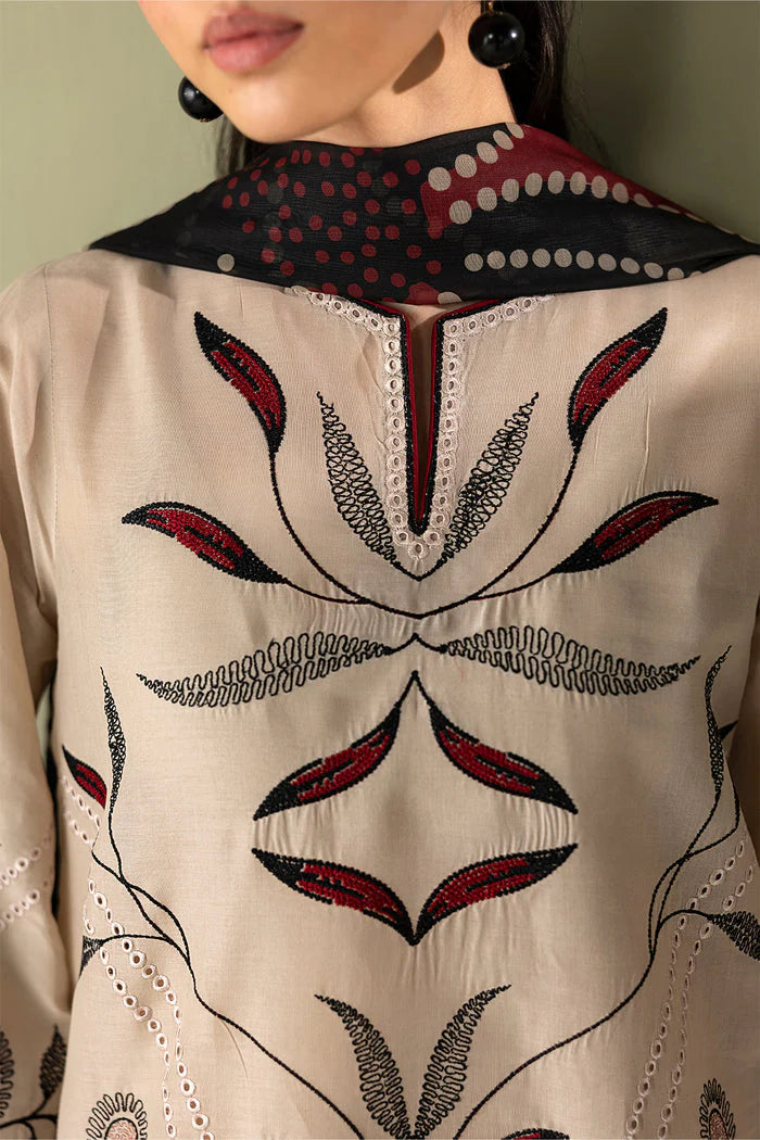 Luxury Embroidered Summer Lawn Suit