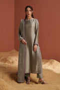 Luxury Silk Embroidered 3 Piece Suit
